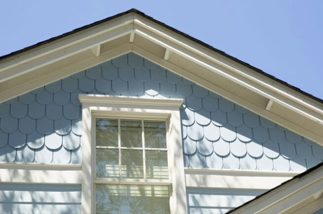 White house Home Siding Repair and Replacement-OTR Home improvement inc.